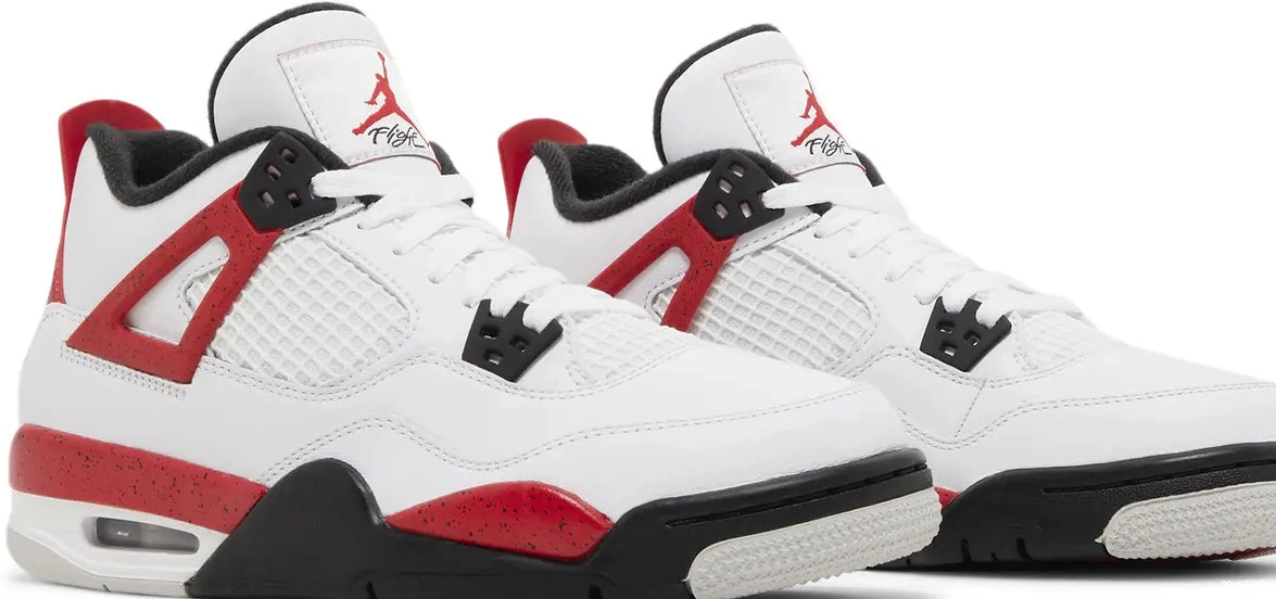4 'Red Jordan Retro Air GS Cement' 0707